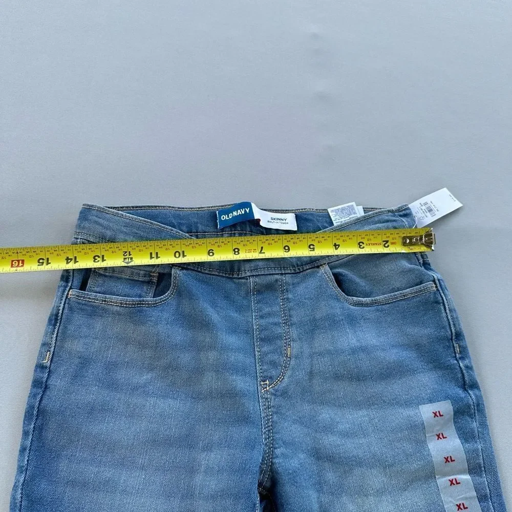 🎉5 for $45🎉NWT Old Navy Skinny Jeans Girls Size XL 14-16 Blue Denim
